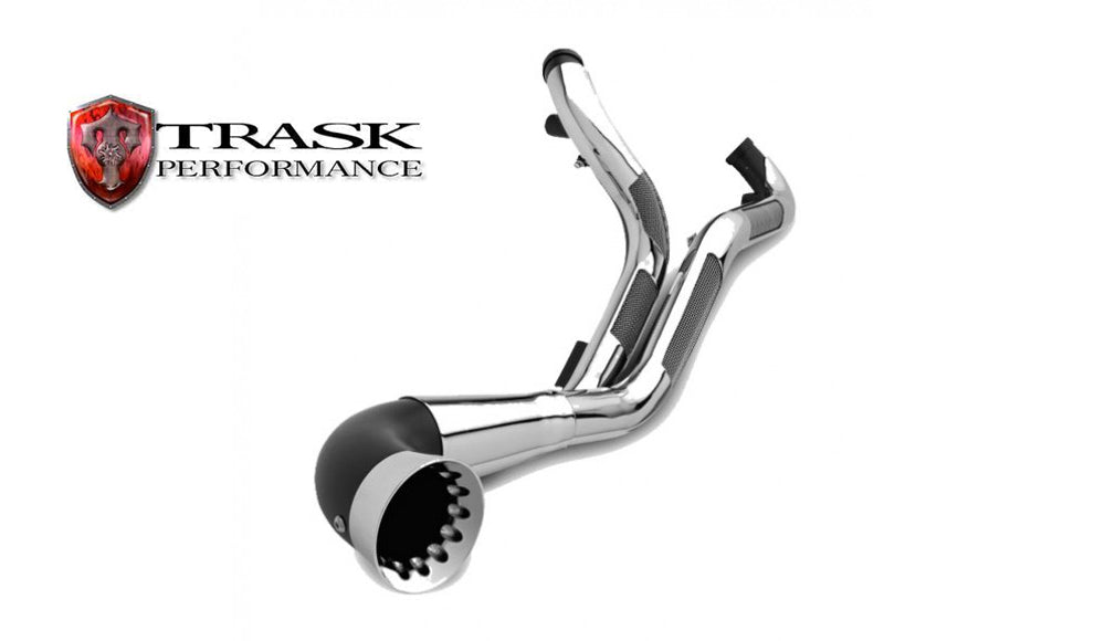 EXHAUST TRASK NASTY BASTARD 2 1 17 FL CHROME CH D