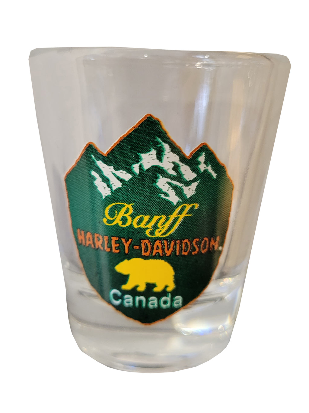 Shot Glass - Bearshield - Banff Harley Davidson®