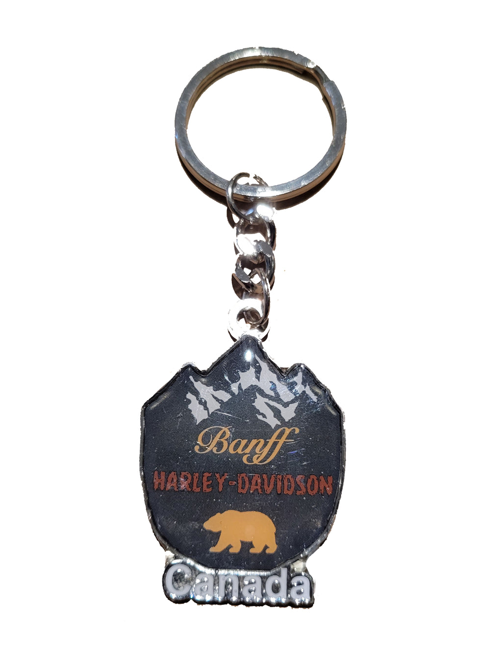 Keychain - Custom Bearshield - Banff Harley-Davidson®