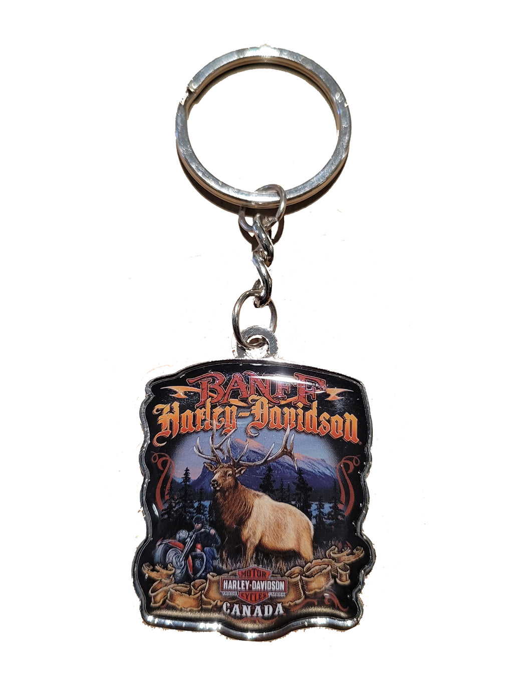 Keychain - Custom Elk - Banff Harley-Davidson®