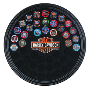 Poker Chip Collector Frame - Trademark Bar & Shield - Harley-Davidson®