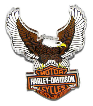 Magnet - Cut-Out Up-Winged Eagle Hard Acrylic - 3.5 x 2.5 inches Harley-Davidson®