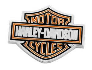 Pin - 1.75 in. Bar & Shield Logo, Shiny Nickel Finish - Harley-Davidson®
