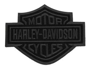 Patch - Embroidered Black Bar & Shield Logo Emblem Harley-Davidson®
