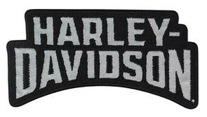 Patch - 4 inch Reflective Embroidered Stacked H-D Emblem Harley-Davidson®