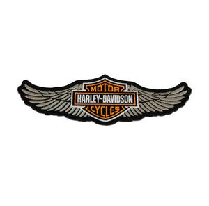 Patch - 8 in. Embroidered Winged Bar & Shield Logo Emblem Harley-Davidson®