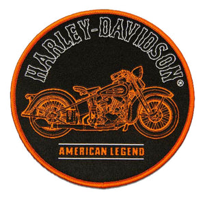 Patch - 4 in. American Legend Round Emblem Harley-Davidson®