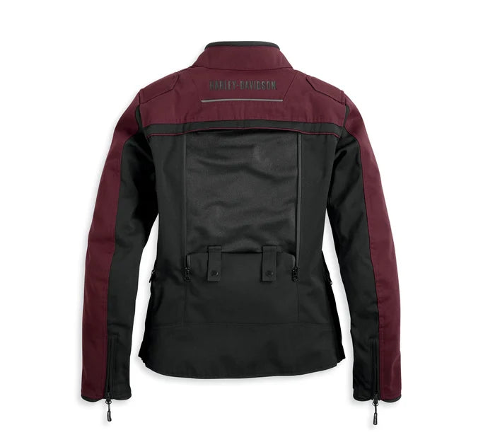 Women's Heather Avenue Triple Vent System Leather Riding Jacket