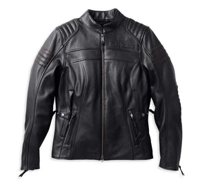 Women's Jacket - Heather Avenue Triple Vent System Leather - Harley Davidson®