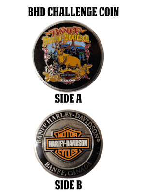 Challenge Coin - Elk - Banff Harley-Davidson®