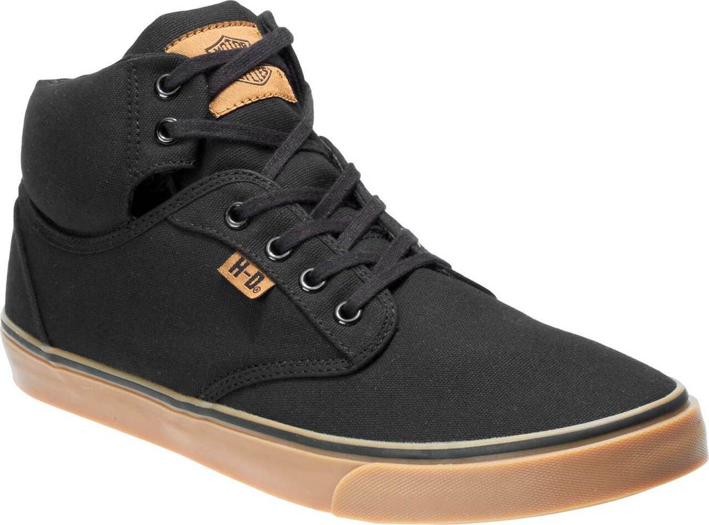 Men's Shoe - Wrenford Black Sneakers by Harley Davidson®