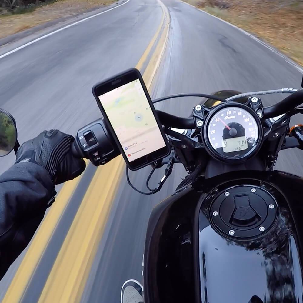Motorcycle Handlebar Phone Mount - Rokform®