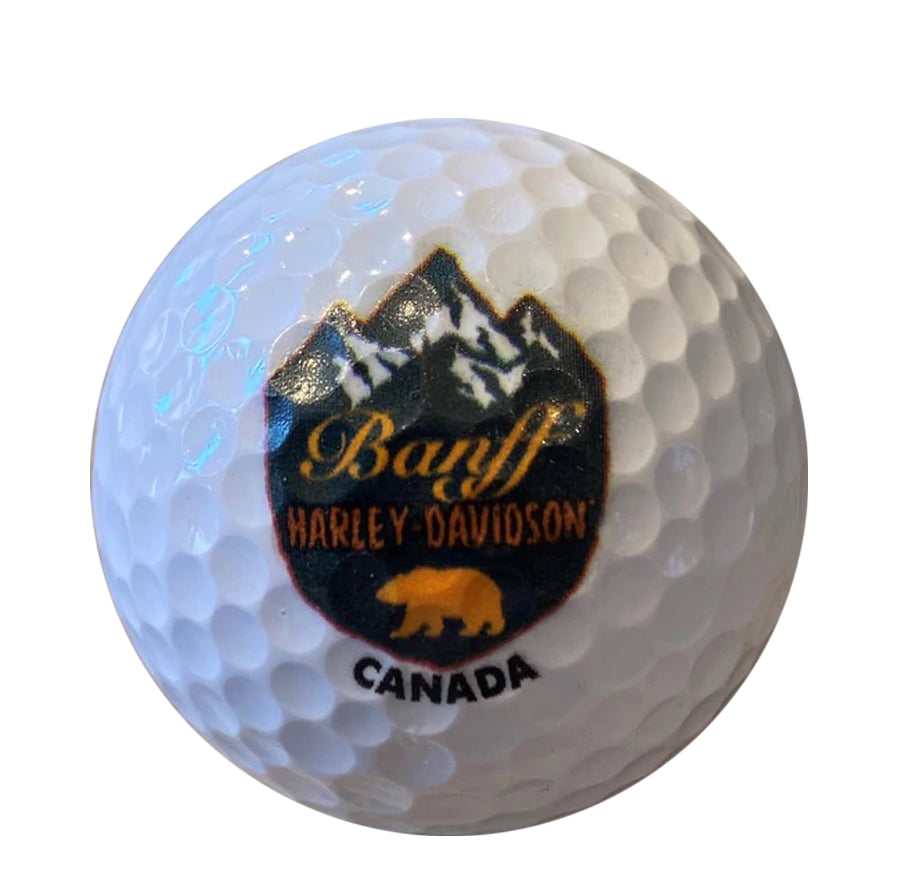 Golf Balls - BHD Custom Bear Golf Ball - Banff Harley-Davidson®