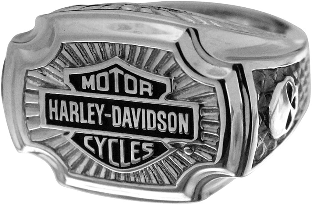 Men's Ring - H-D B&S Classic Willie G Skull .925 Silver - Harley-Davidson®