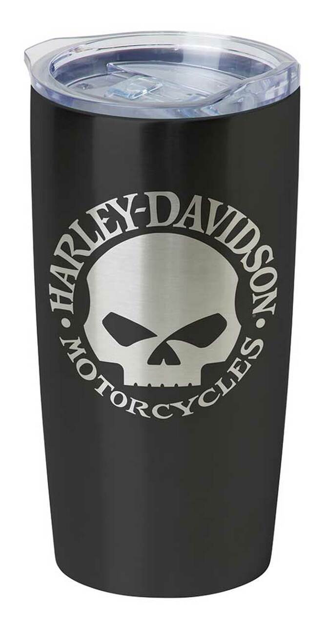 Travel Mug - Willie G Skull Stainless Steel - Harley Davidson®