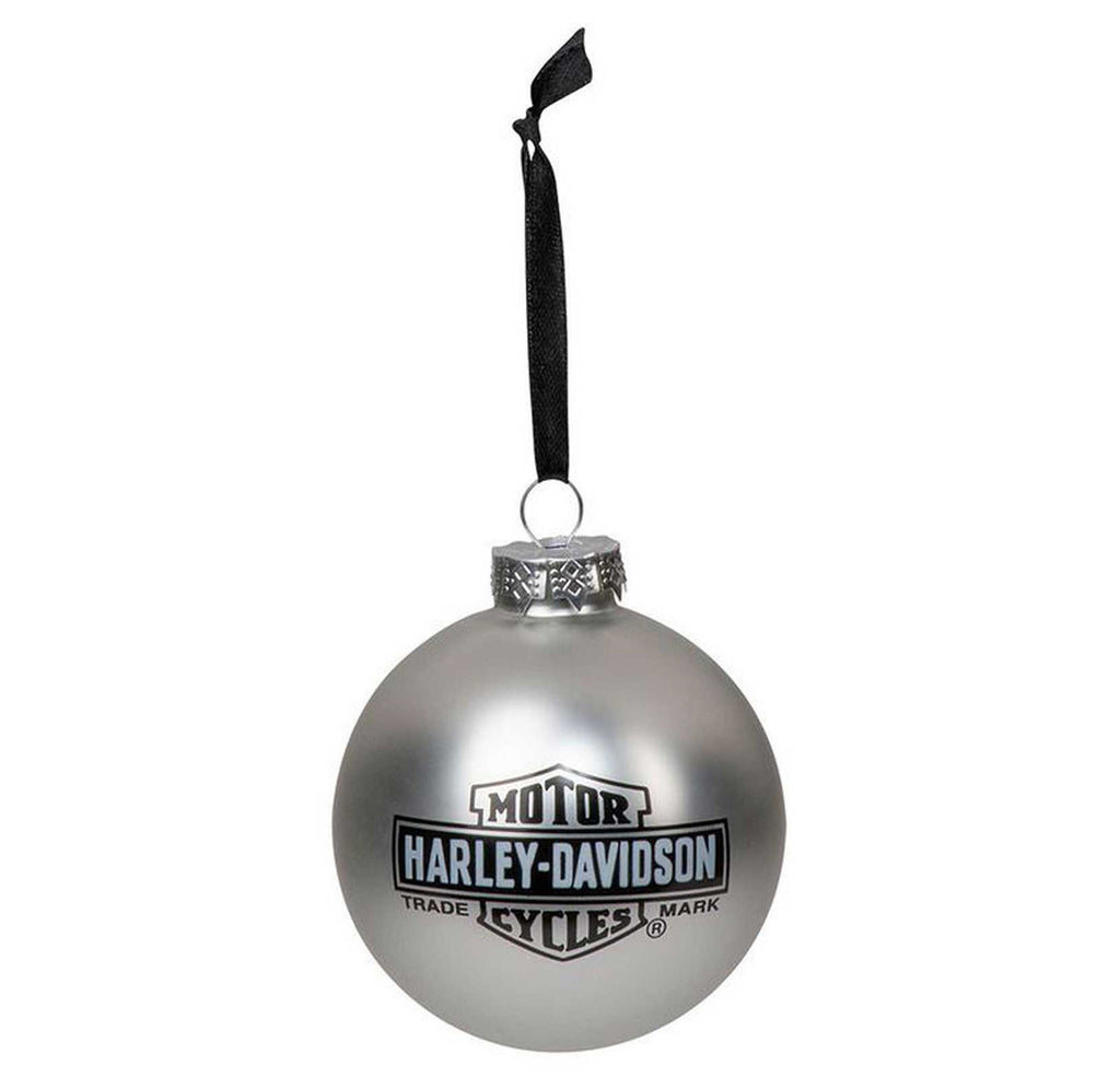 Ornament - 2022 Trademark Bar & Shield Logo Ball Holiday Ornament - Harley-Davidson®