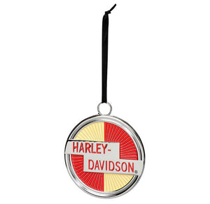 Ornament - 2022 Pewter Tank Emblem Hanging Holiday - Harley-Davidson®