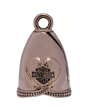 Ride Bell - Rose Gold Heart B&S Logo - Harley-Davidson®