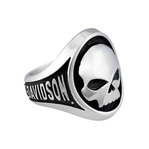 Men's Ring - Willie G Skull Stainless Steel - Harley-Davidson®
