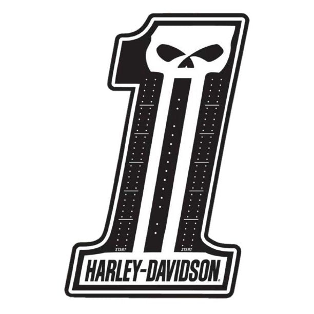 Cribbage Board - Dark Custom #1 Skull - Harley-Davidson®