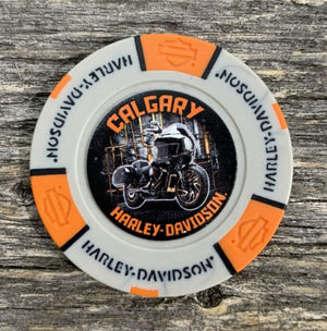 Poker Chips - Battle of the Kings Calgary Harley Davidson® - Moonshine
