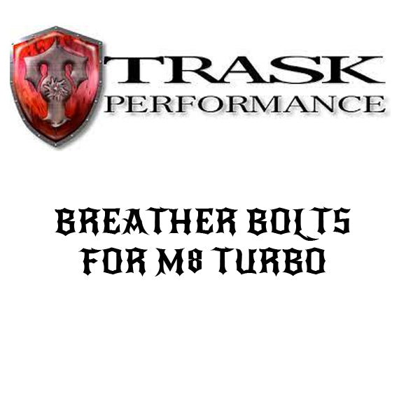 Breather Bolts for M8 Turbo Trask